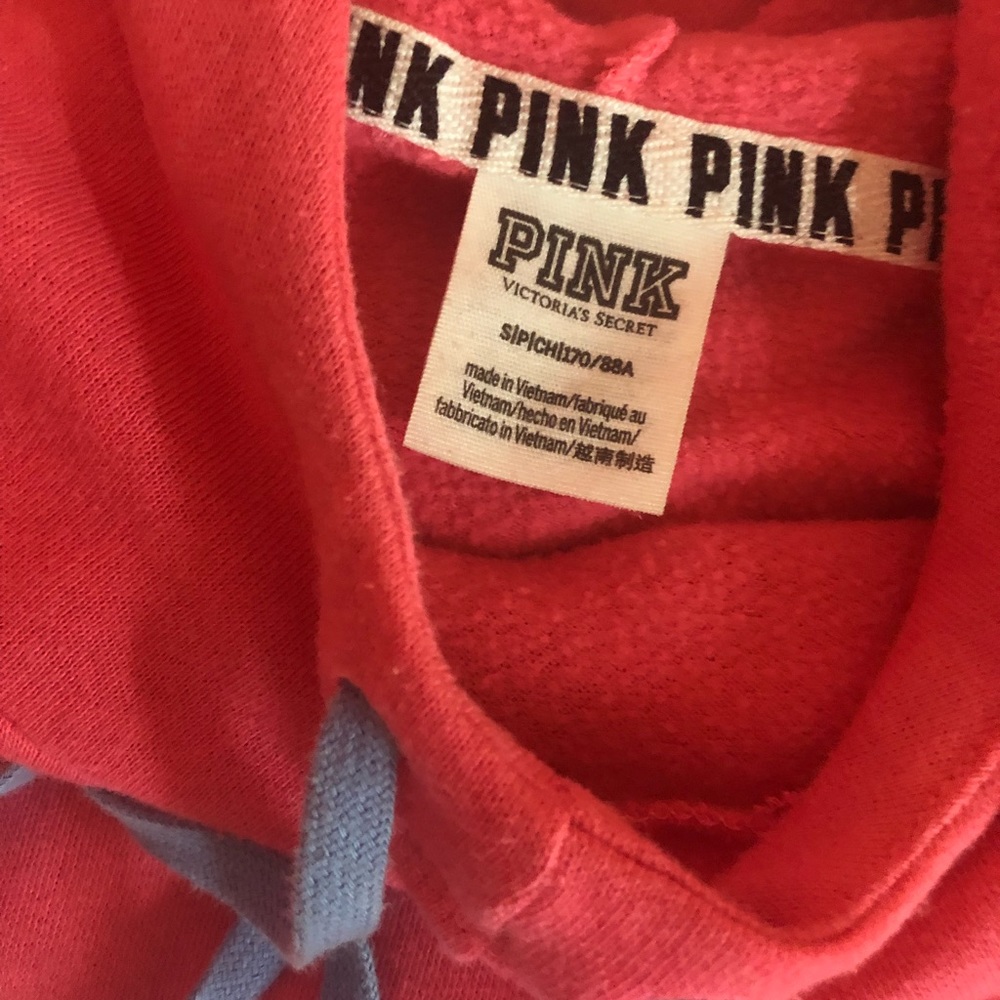 PINK Victoria Secret crop top hoodie